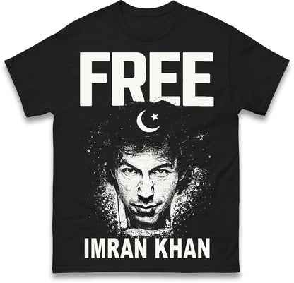 Free Imran Khan Cricket Fan T Shirt