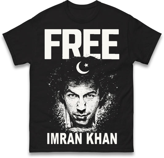 Free Imran Khan Cricket Fan T Shirt