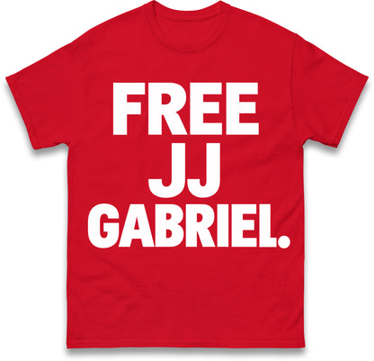 Free JJ Gabriel Leaving Man Utd T Shirt