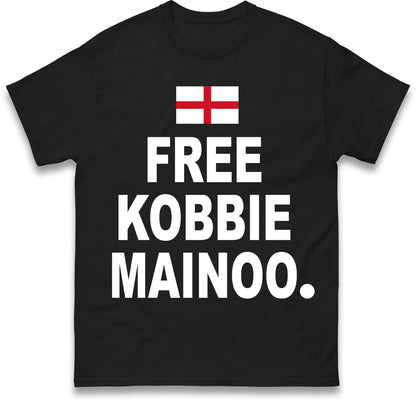 Free Kobbie Mainoo England Football Shirt