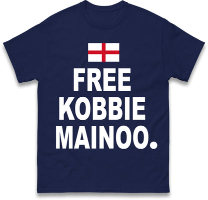 Free Kobbie Mainoo England Football Shirt