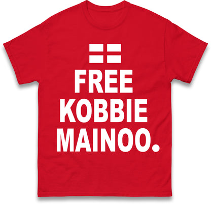 Free Kobbie Mainoo England Football Shirt
