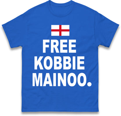 Free Kobbie Mainoo England Football Shirt