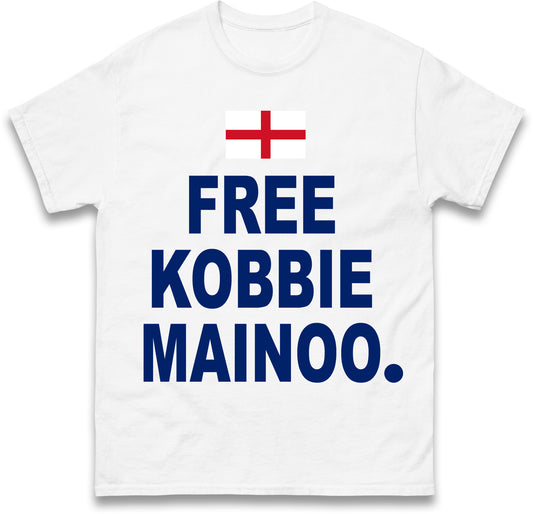 Free Kobbie Mainoo England Football Shirt