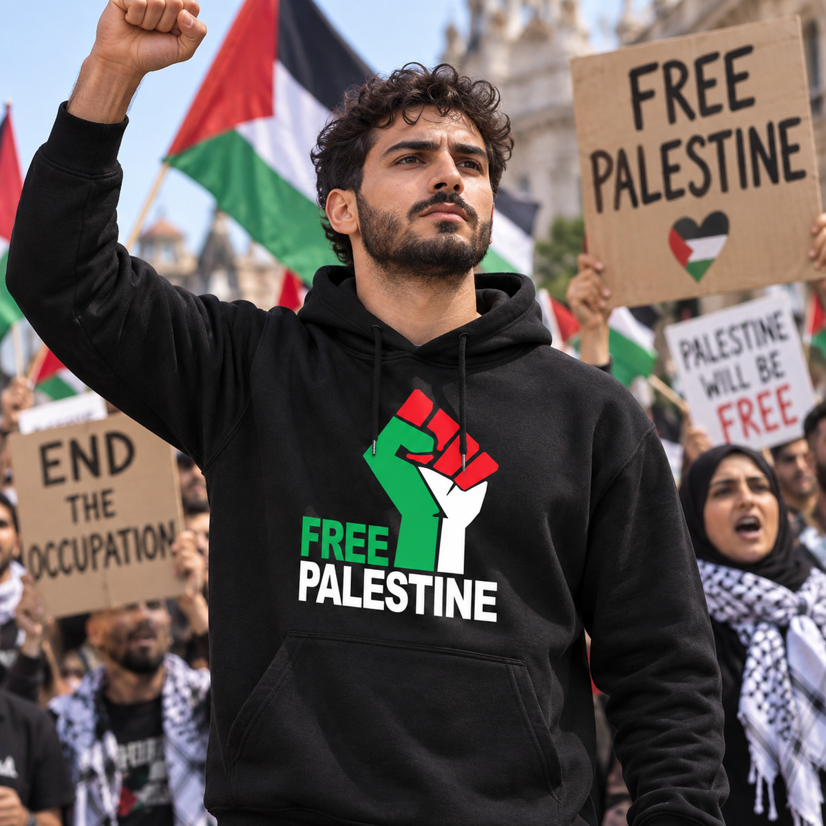 Free Palestine Hoodie