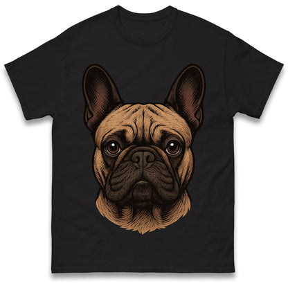 French Bulldog Face T Shirt