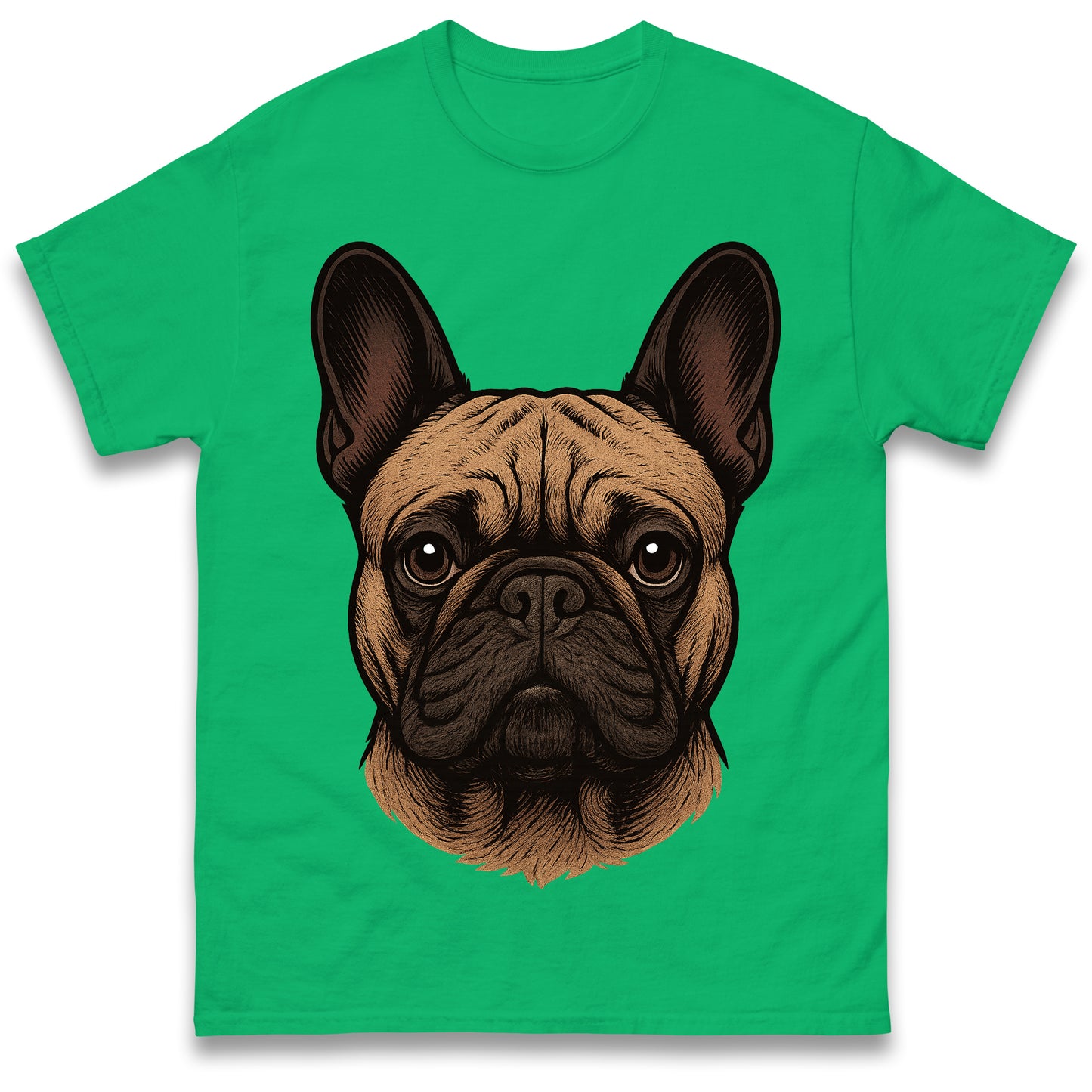 French Bulldog Face T Shirt