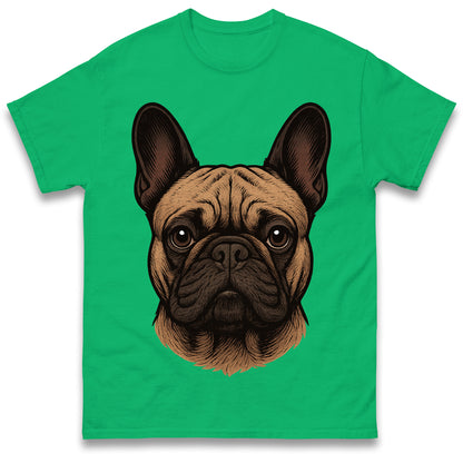 French Bulldog Face T Shirt