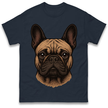 French Bulldog Face T Shirt