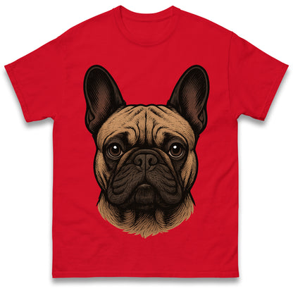 French Bulldog Face T Shirt