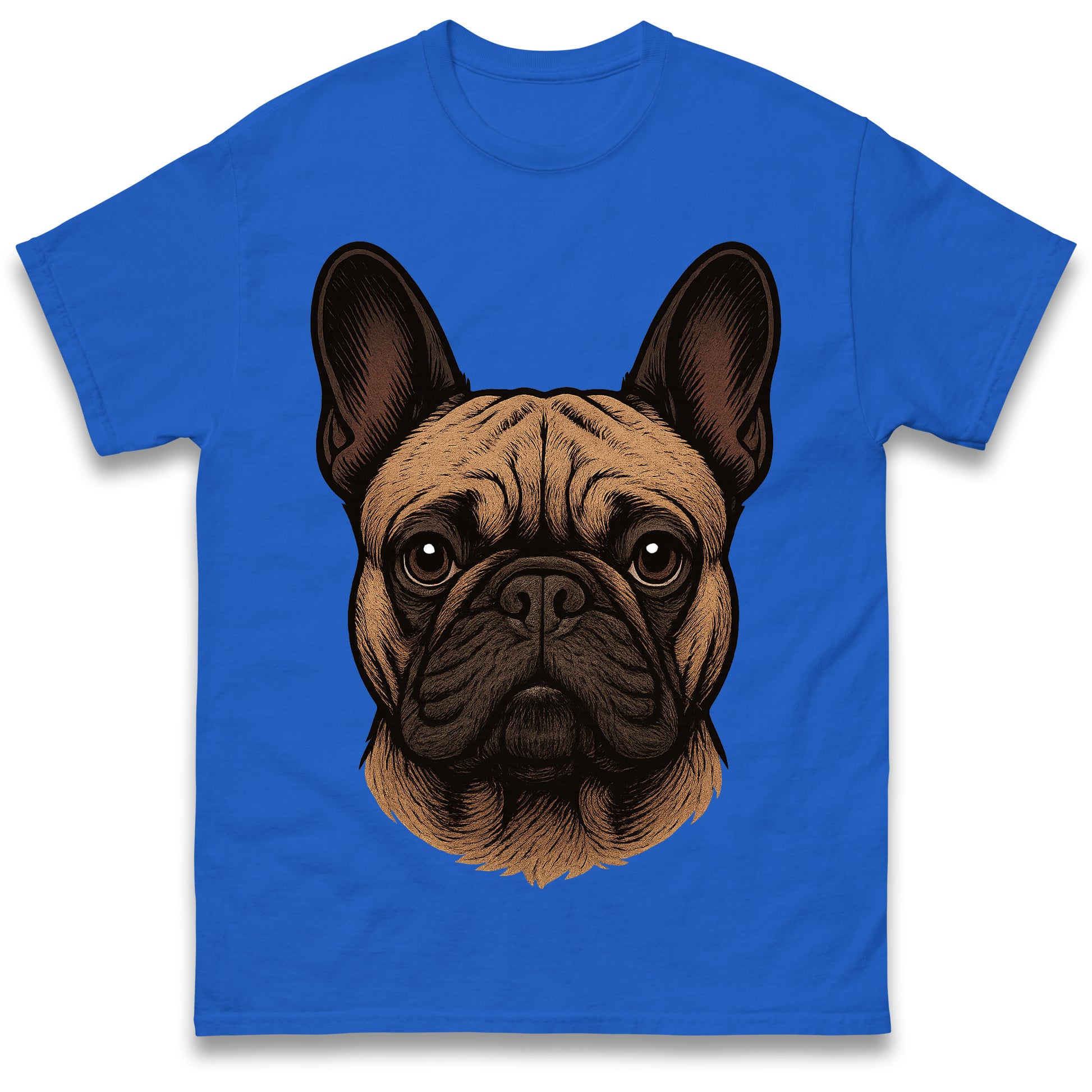 French Bulldog Face T Shirt