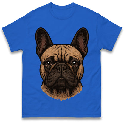 French Bulldog Face T Shirt