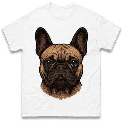 French Bulldog Face T Shirt