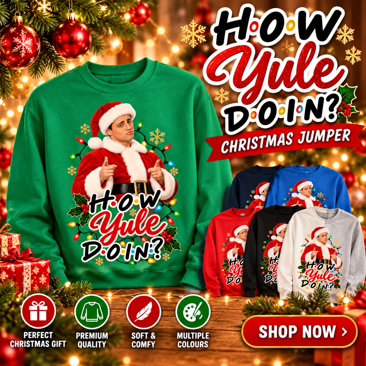 Friends Christmas Jumper