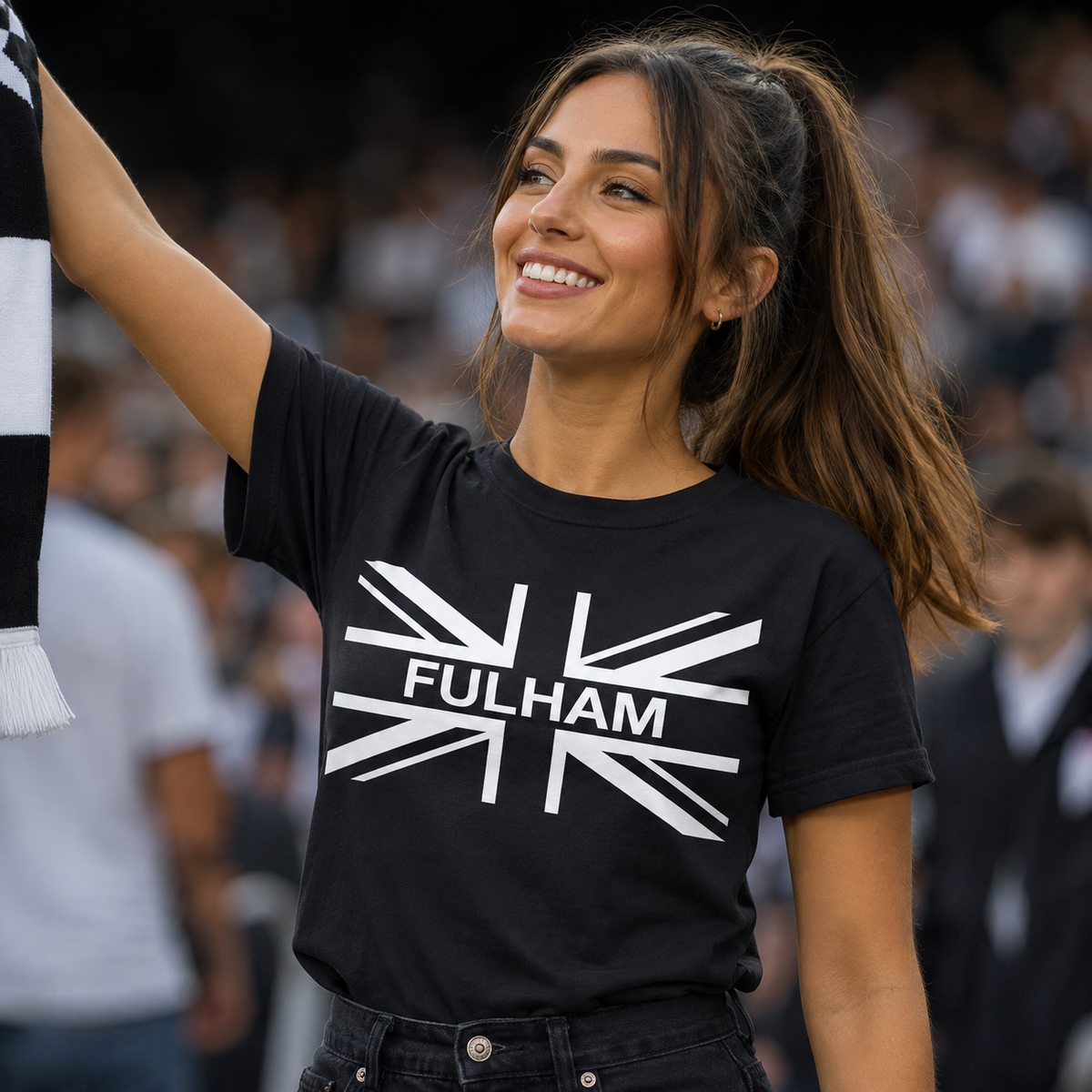 Fulham Football Flag Shirt