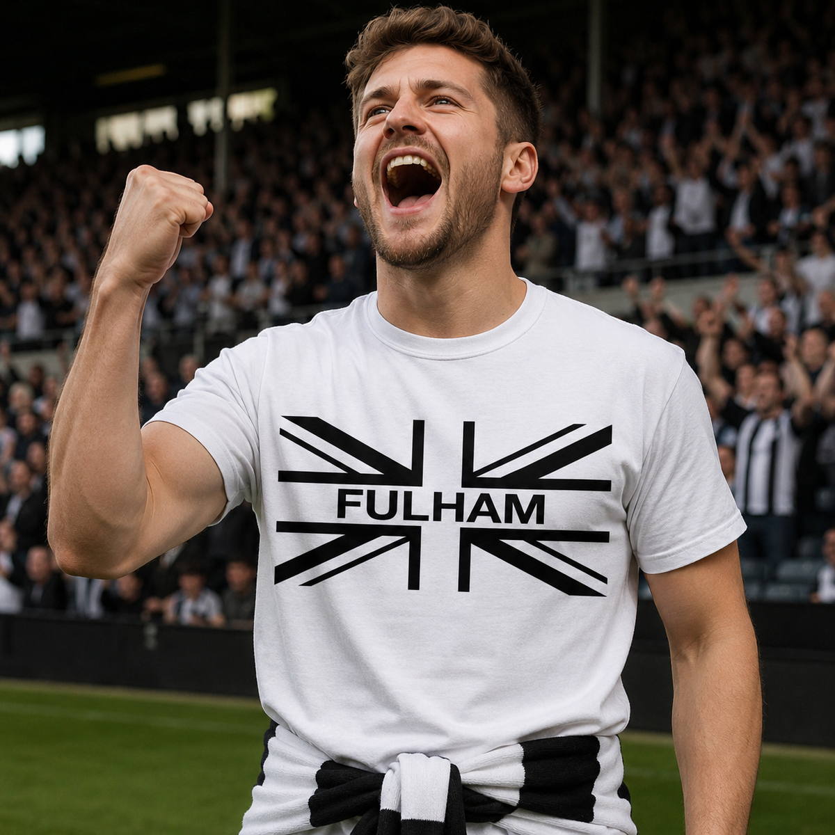 Fulham Football Flag Shirt
