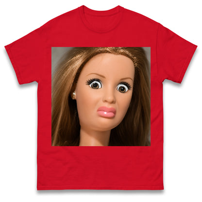 Funny Distressed Doll Face Meme T Shirt