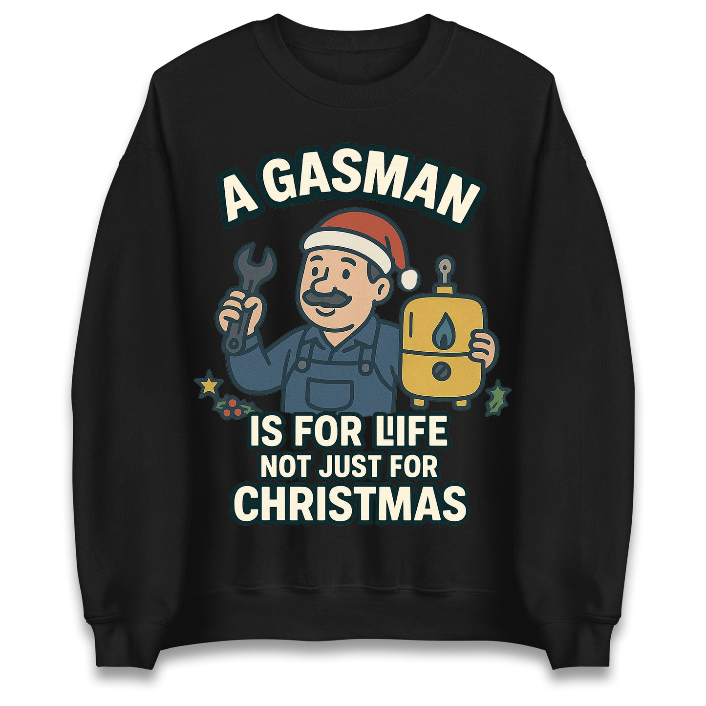 Gasman Christmas Jumper