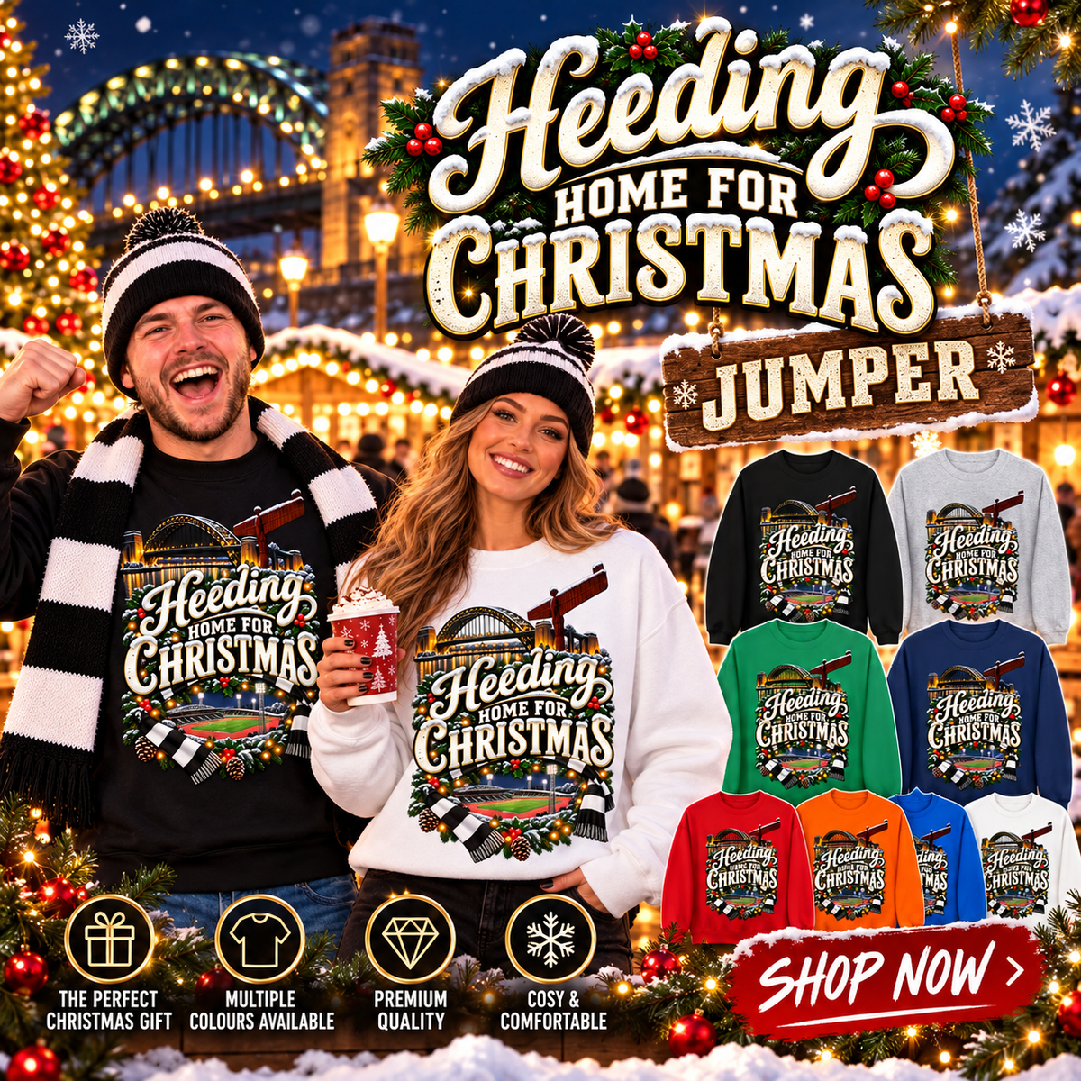Gateshead Christmas Jumper