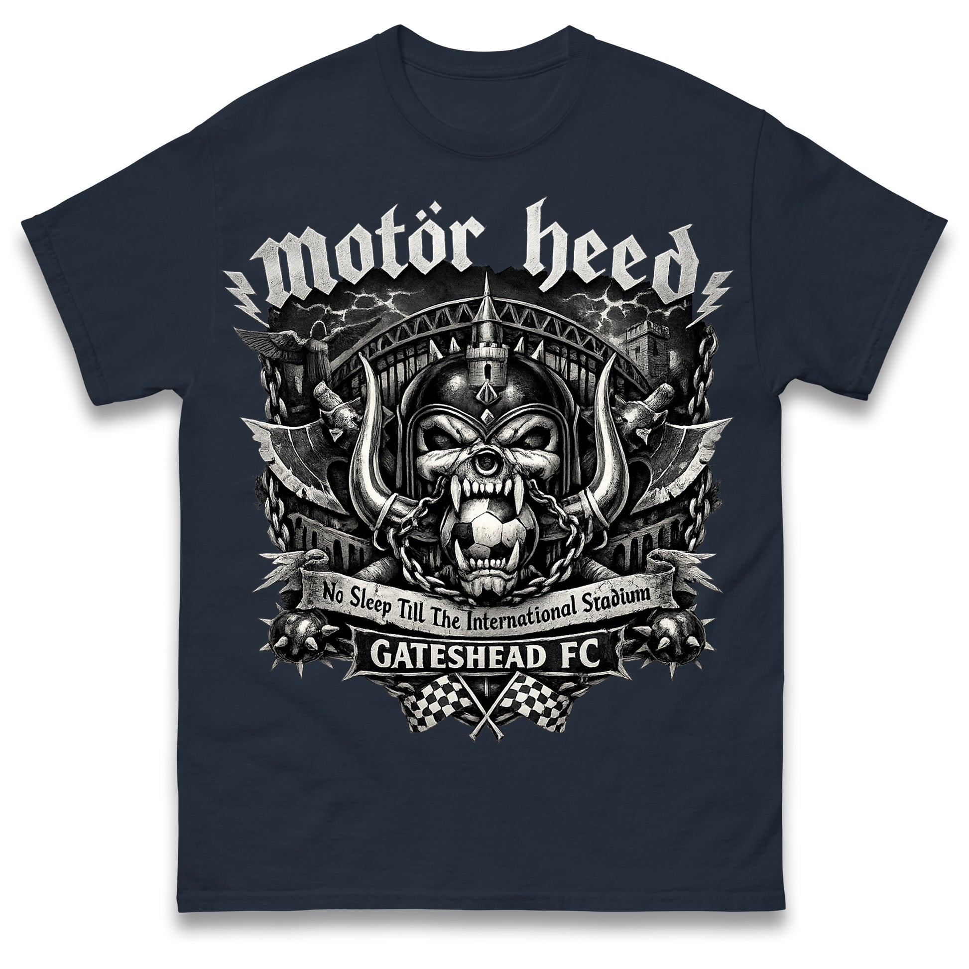 Gateshead Motor Heed Football Shirt