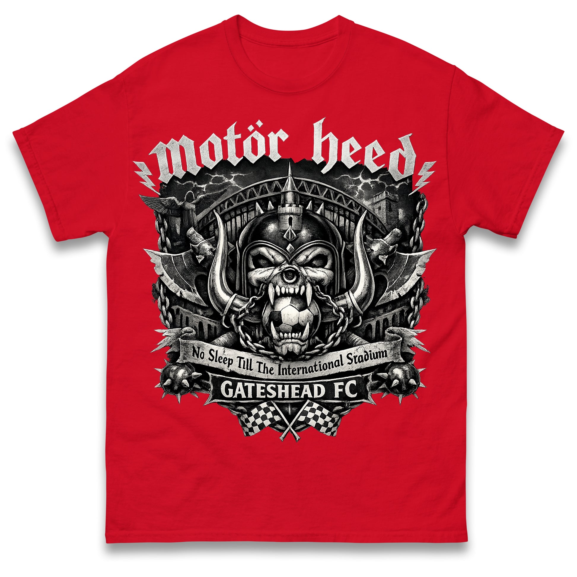 Gateshead Motor Heed Football Shirt