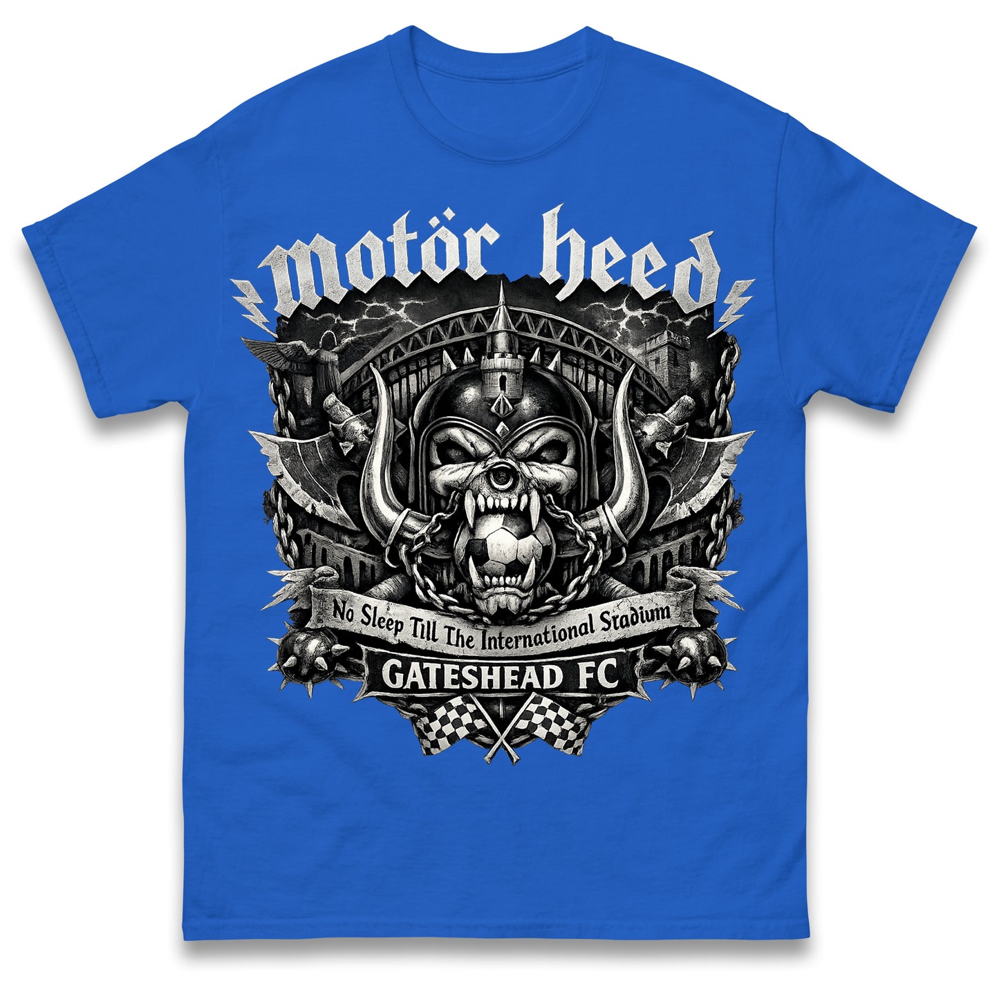 Gateshead Motor Heed Football Shirt