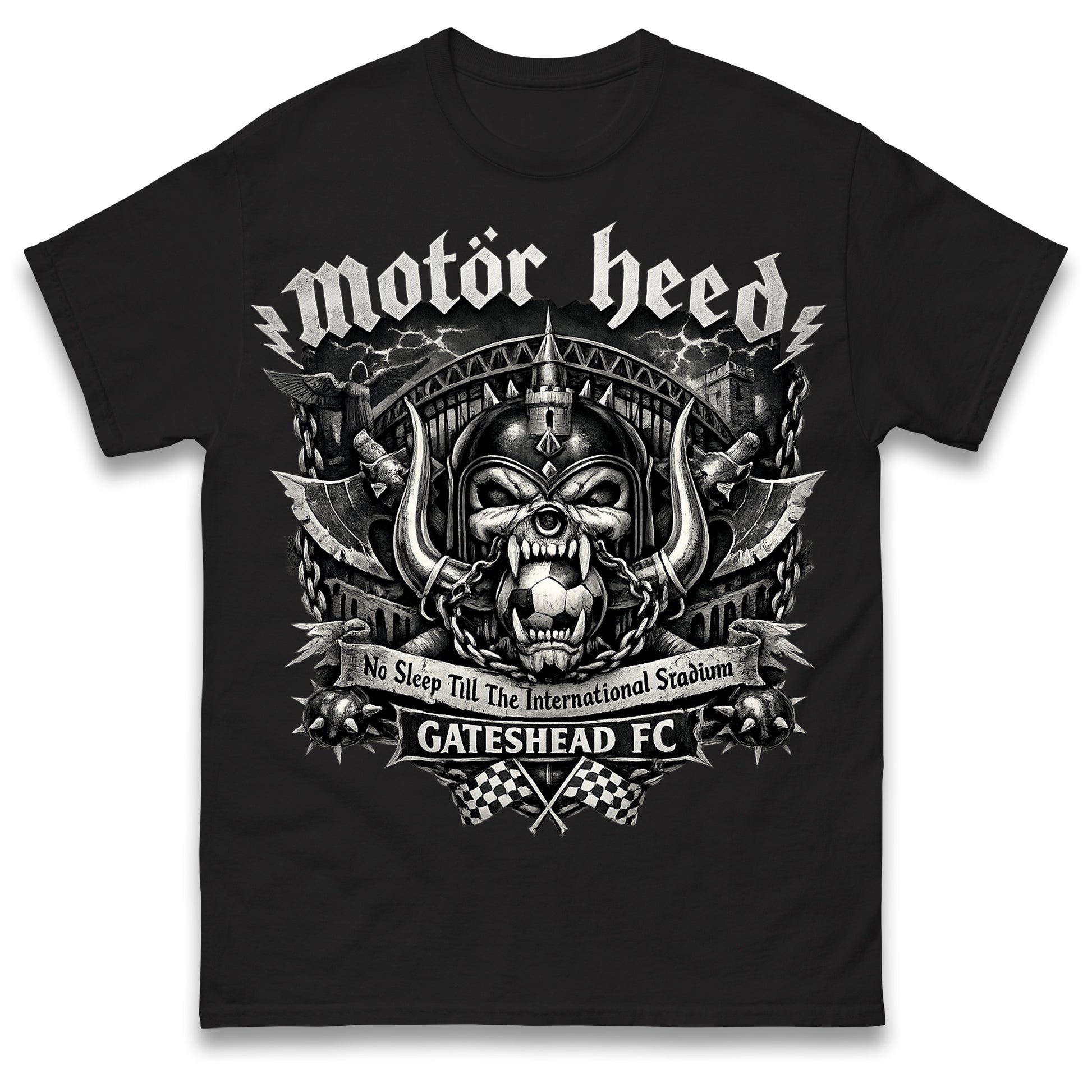Gateshead Motor Heed Football Shirt