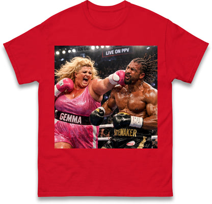 Gemma Collins vs David Haye I'm a Celebrity T Shirt
