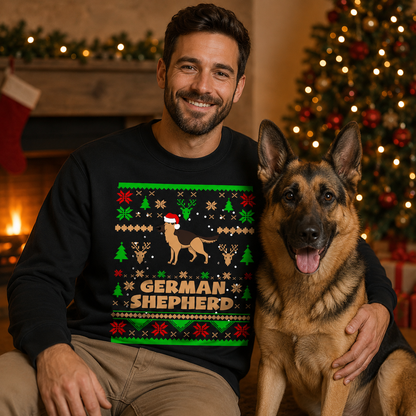 German Shepherd Dog Christmas Jumper