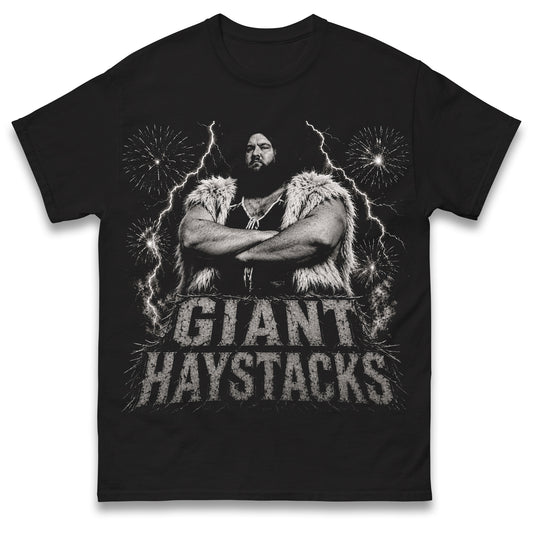 Giant Haystacks Pro Wrestling T Shirt