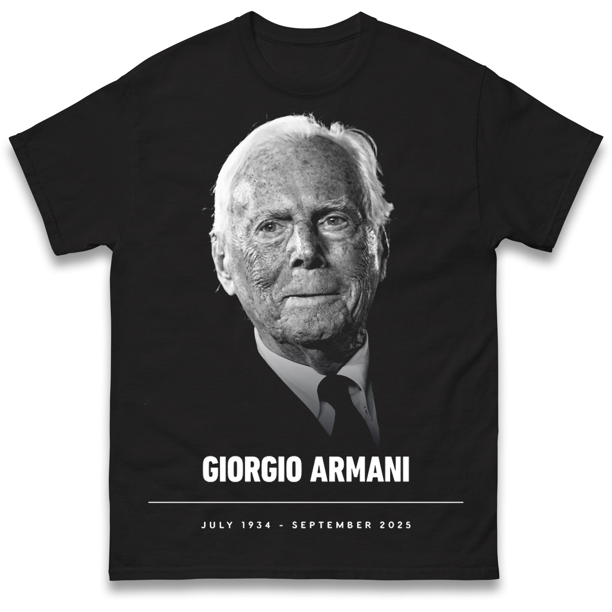 Giorgio Armani T Shirt | Shop for Armani 1934 - 2025 Tribute