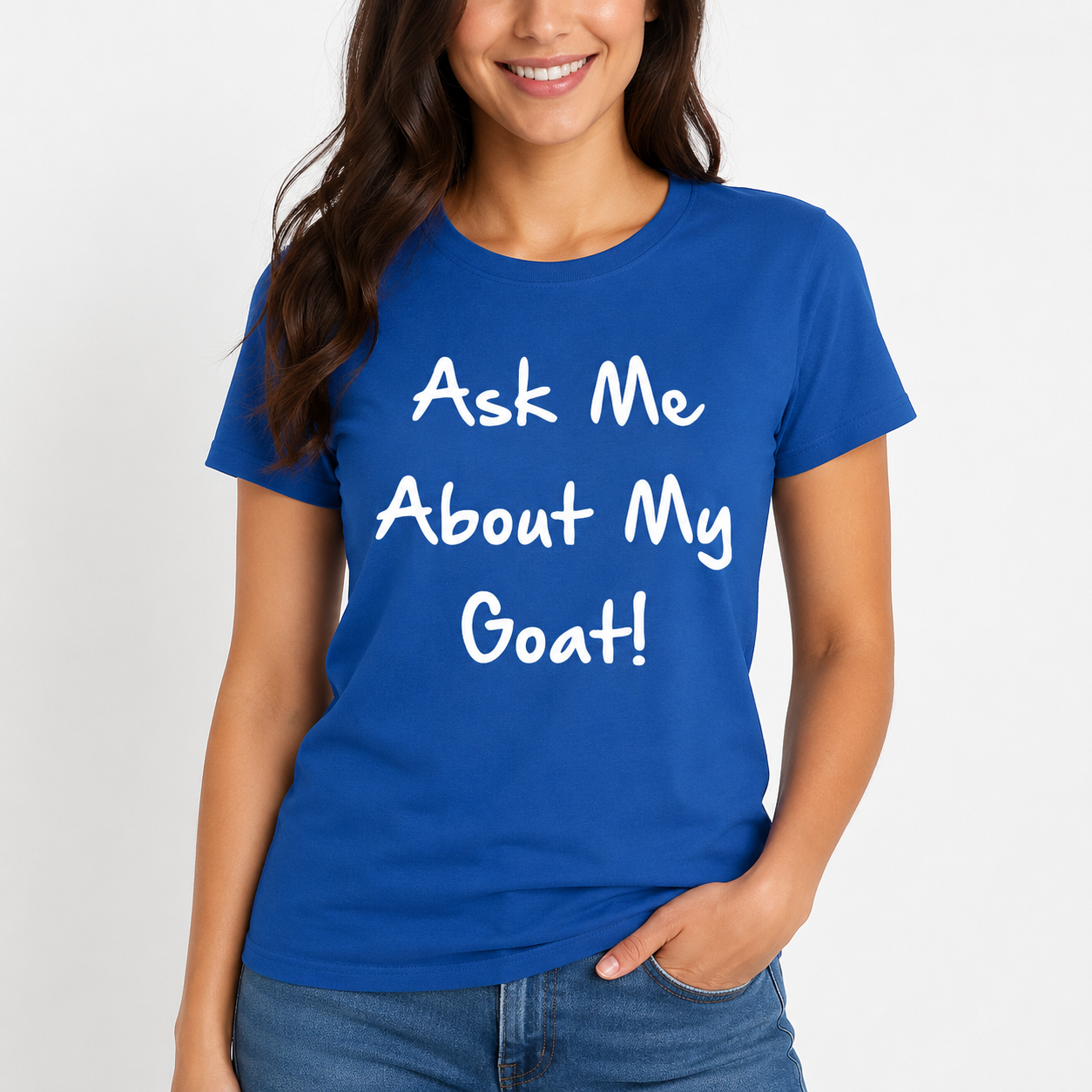 Ask Me About My Goat T Shirt