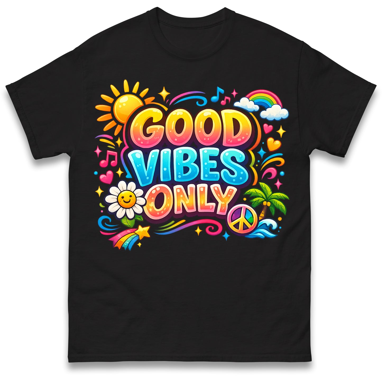 Good Vibes Only T Shirt