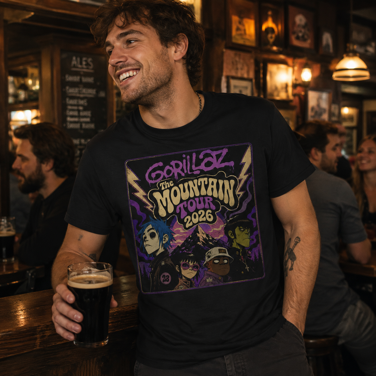 Gorillaz 2026 Tour T Shirt