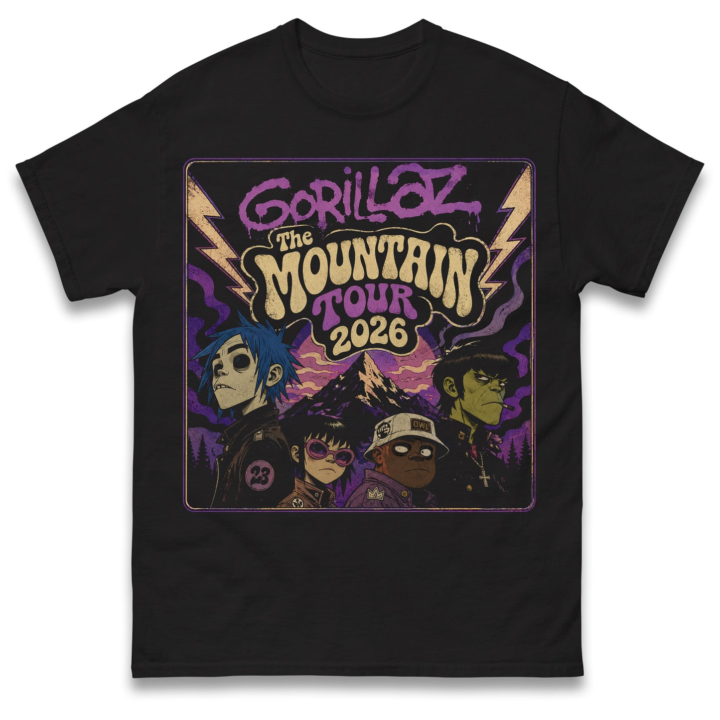 Gorillaz 2026 Tour T Shirt