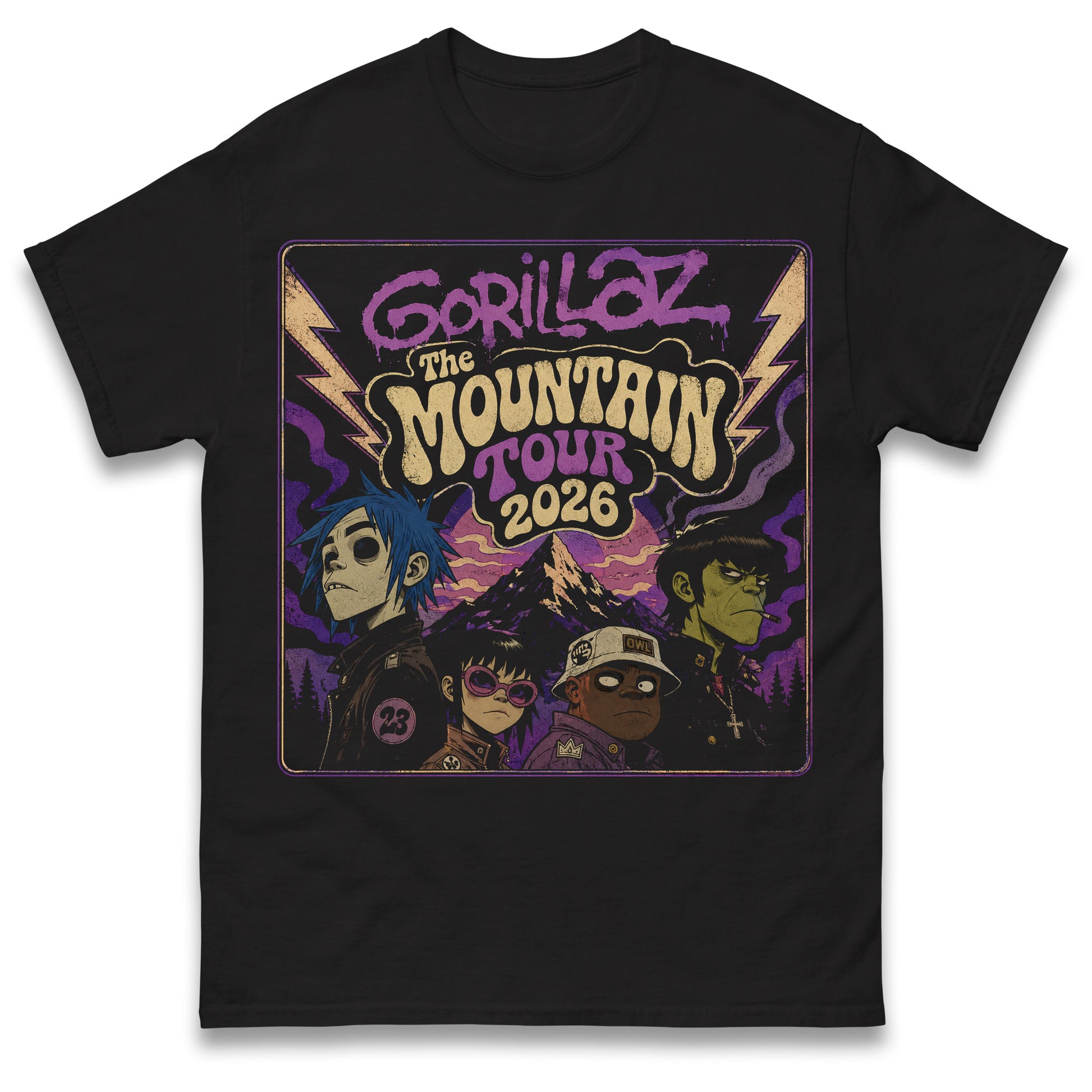 Gorillaz 2026 Tour T Shirt