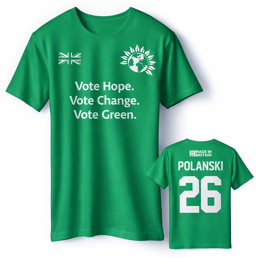 Green Party Football Shirt
