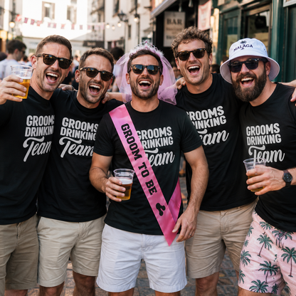 Grooms Drinking Team T Shirt