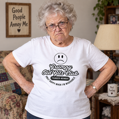 Grumpy Old Gits Club T-Shirt