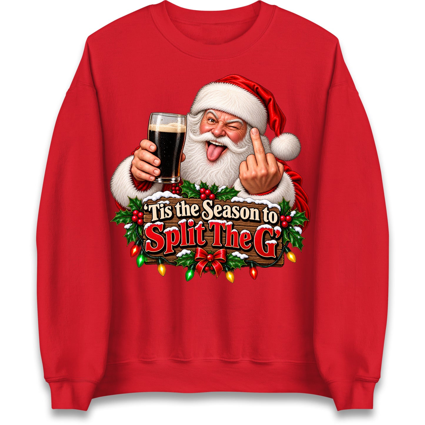 Guinness Christmas Jumper Mens