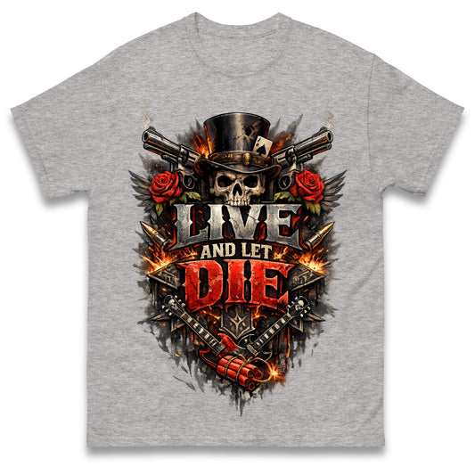 Guns N' Roses Live and Let Die T Shirt