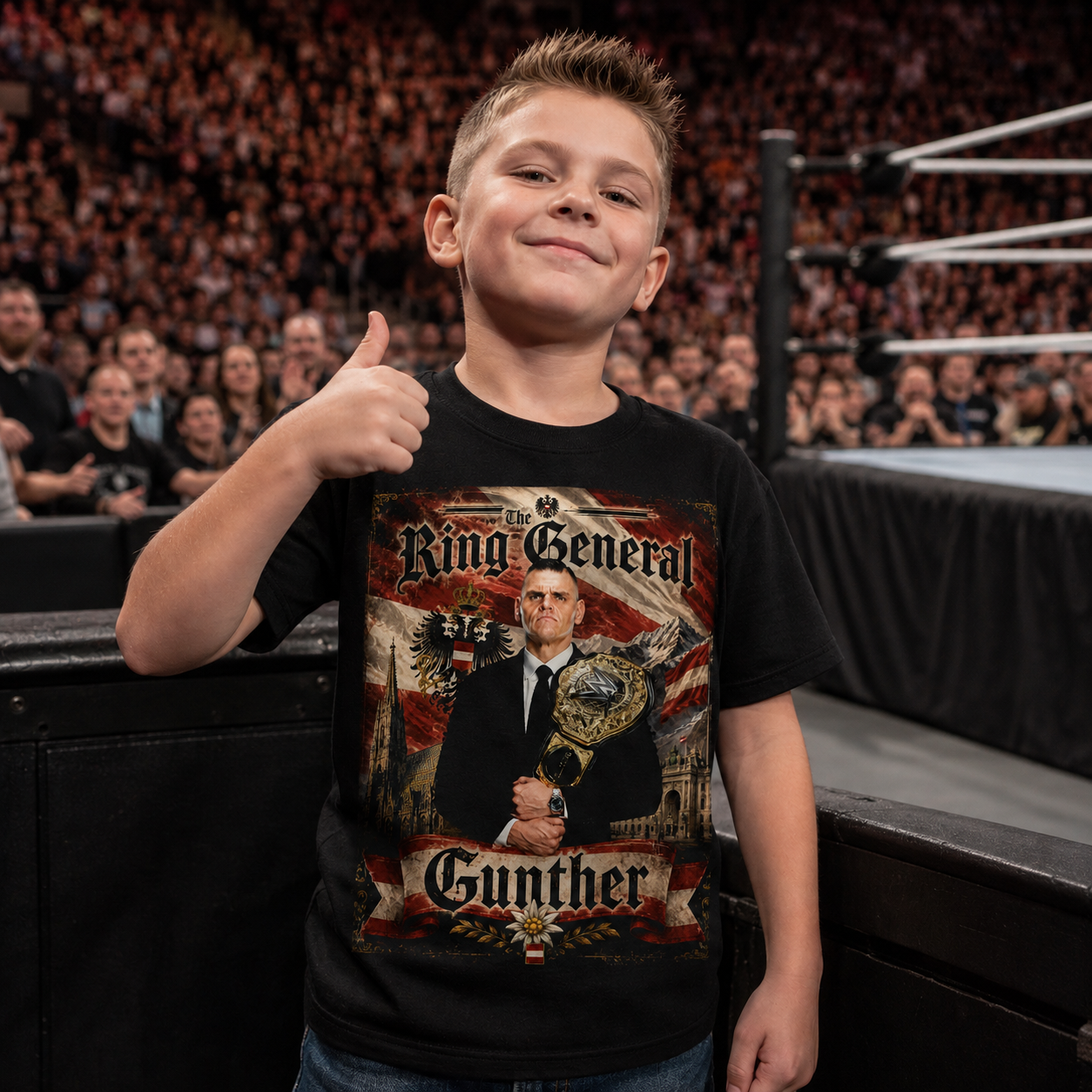 Gunther Wrestling T Shirt