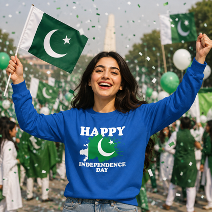 Happy Pakistan Independence Day Sweatshirt