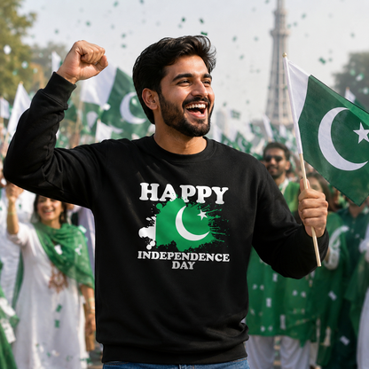 Happy Pakistan Independence Day Sweatshirt
