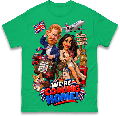 Harry and Meghan Moving Back To UK T Shirt
