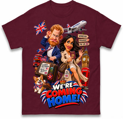 Harry and Meghan Moving Back To UK T Shirt