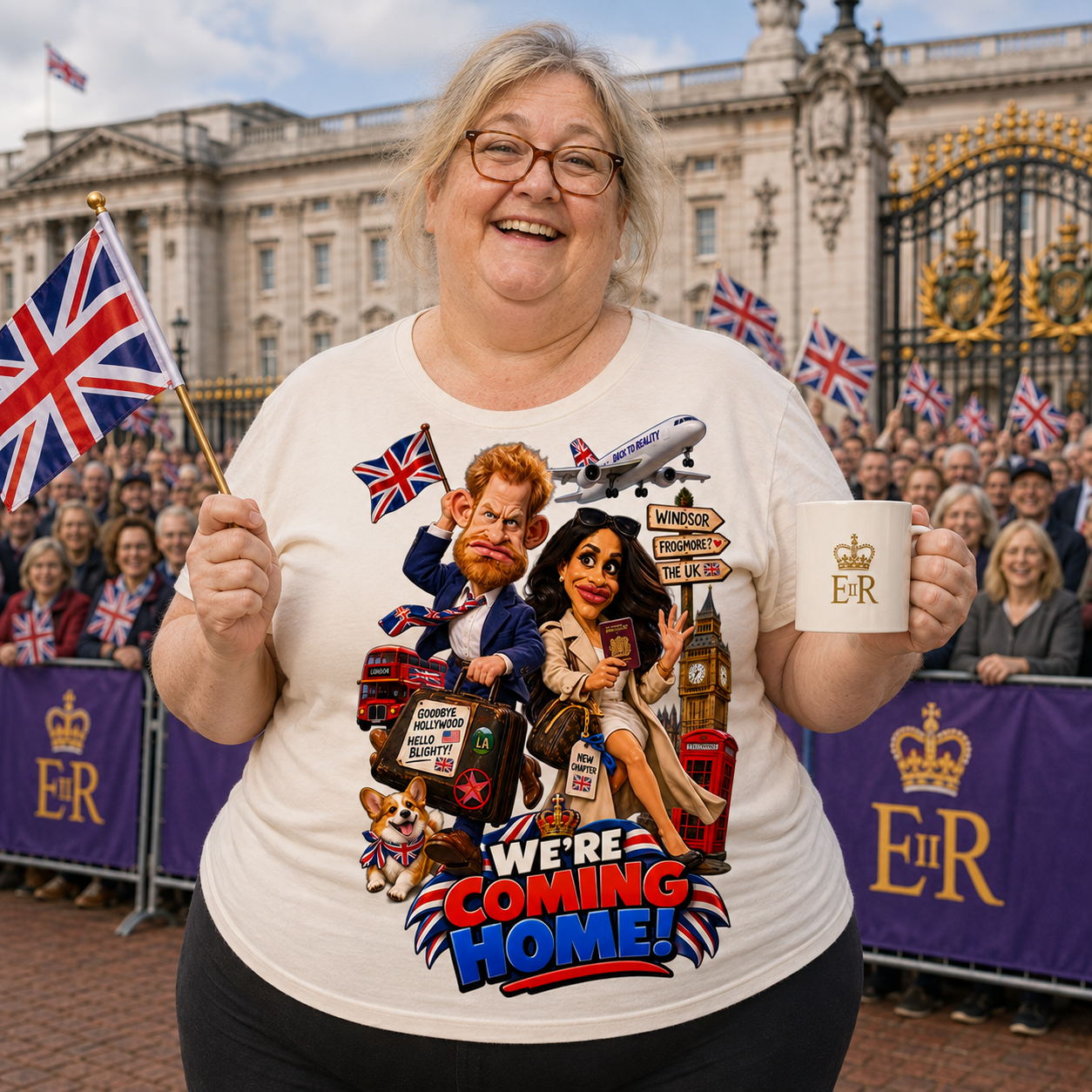 Harry and Meghan Moving Back To UK T Shirt
