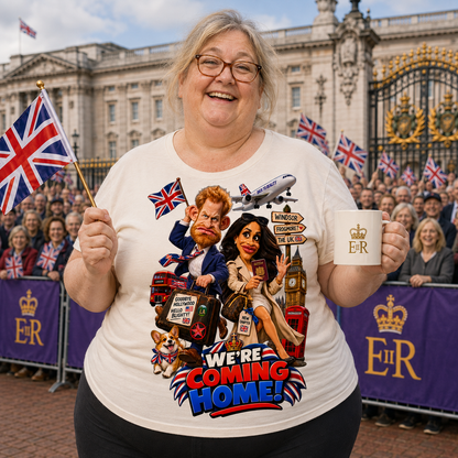 Harry and Meghan Moving Back To UK T Shirt