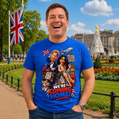 Harry and Meghan Moving Back To UK T Shirt
