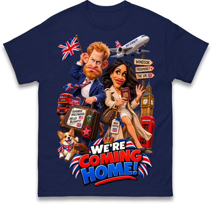 Harry and Meghan Moving Back To UK T Shirt